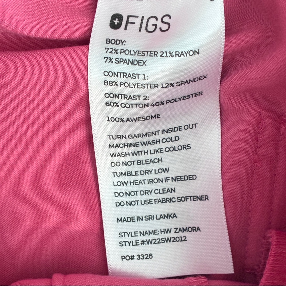 Figs Desert Rose 🌹 Zamora Joggers XS - Picture 5 of 7